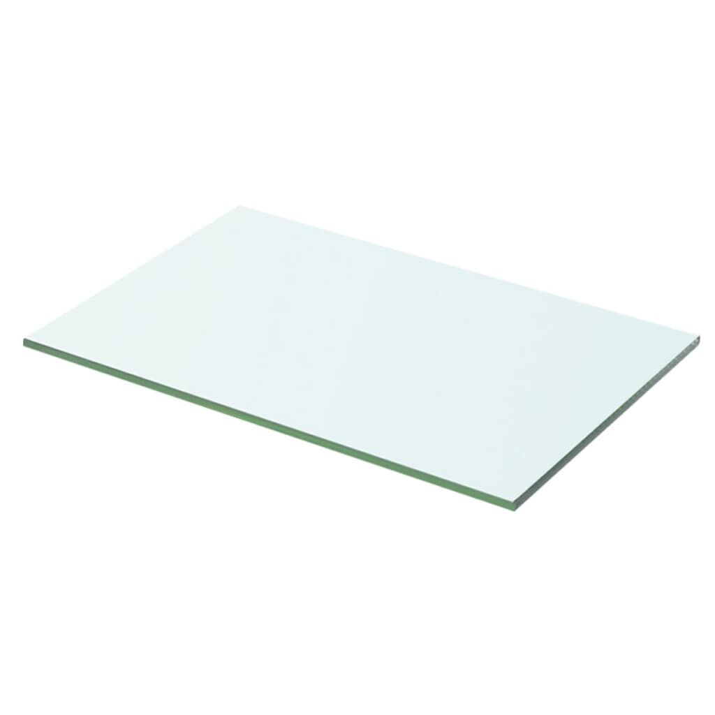 vidaXL Ράφια Πάνελ 2 τεμ. Διάφανα 50 x 25 εκ. Γυάλινα