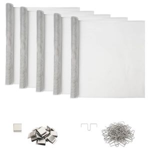 vidaXL &Kappa;ά&lambda;&upsilon;&mu;&mu;&alpha; &phi;&omega;&tau;&epsilon;&iota;&nu;ή&sigmaf; &sigma;ή&rho;&alpha;&gamma;&gamma;&alpha;&sigmaf; &mu;&epsilon; &kappa;&lambda;&iota;&pi; 5 &tau;&mu;&chi;. 70 x 190 cm &Alpha;&lambda;&omicron;&upsilon;&mu;ί&nu;&iota;&omicron;