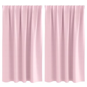 vidaXL &Kappa;&omicron;&upsilon;&rho;&tau;ί&nu;&epsilon;&sigmaf; &Mu;&alpha;ύ&rho;&eta;&sigmaf; Ύ&phi;&alpha;&nu;&sigma;&eta;&sigmaf; &mu;&epsilon; &Delta;&alpha;&chi;&tau;&upsilon;&lambda;ί&delta;&iota;&alpha; 2 pcs &Alpha;&pi;&alpha;&lambda;ό &rho;&omicron;&zeta;