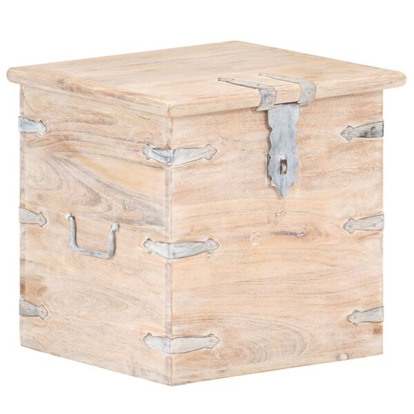 vidaXL Μπαούλο 40 x 40 x 40 εκ. από Μασίφ Ξύλο Ακακίας