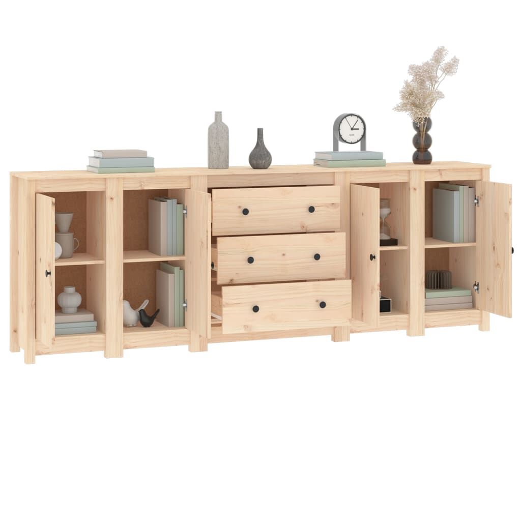 vidaXL Συρταριέρα 230x35x80 εκ. από Μασίφ Ξύλο Πεύκου