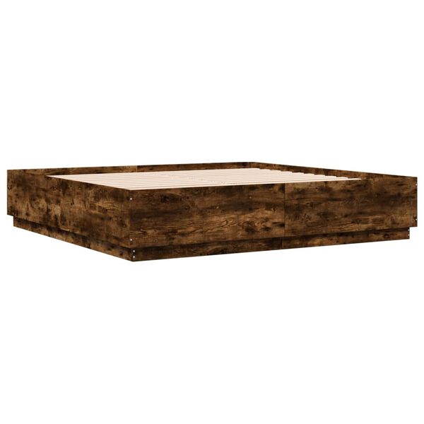 vidaXL &Pi;&lambda;&alpha;ί&sigma;&iota;&omicron; &Kappa;&rho;&epsilon;&beta;&alpha;&tau;&iota;&omicron;ύ &mu;&epsilon; &Phi;ώ&tau;&alpha; LED &Kappa;&alpha;&pi;&nu;&iota;&sigma;&tau;ή &delta;&rho;&upsilon;&sigmaf;200x200&epsilon;&kappa;.&Epsilon;&pi;&epsilon;&xi;. &Xi;ύ&lambda;&omicron;