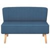 vidaXL Καναπές Μπλε 117 x 55,5 x 77 εκ. Υφασμάτινος