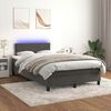 vidaXL &Kappa;&rho;&epsilon;&beta;ά&tau;&iota; Boxspring &mu;&epsilon; &Sigma;&tau;&rho;ώ&mu;&alpha; & LED &Sigma;&kappa;.&Gamma;&kappa;&rho;&iota; 120x190&epsilon;&kappa;. &Beta;&epsilon;&lambda;&omicron;ύ&delta;&iota;&nu;&omicron;