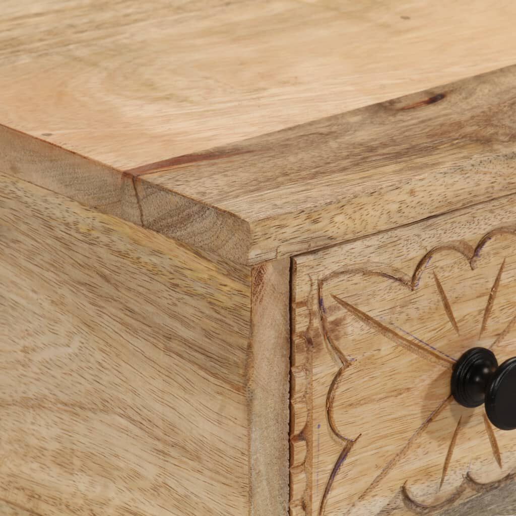vidaXL Τραπέζι Κονσόλα 110 x 30 x 75 εκ. από Μασίφ Ξύλο Μάνγκο