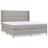 vidaXL &Kappa;&rho;&epsilon;&beta;ά&tau;&iota; Boxspring &mu;&epsilon; &Sigma;&tau;&rho;ώ&mu;&alpha; &Alpha;&nu;&omicron;&iota;&chi;&tau;ό &Gamma;&kappa;&rho;&iota; 180x200 &epsilon;&kappa;. &Upsilon;&phi;&alpha;&sigma;&mu;ά&tau;&iota;&nu;&omicron;