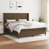 vidaXL &Kappa;&rho;&epsilon;&beta;ά&tau;&iota; Boxspring &mu;&epsilon; &Sigma;&tau;&rho;ώ&mu;&alpha; &Sigma;&kappa;&omicron;ύ&rho;&omicron; &Kappa;&alpha;&phi;έ 180x200 &epsilon;&kappa; &Upsilon;&phi;&alpha;&sigma;&mu;ά&tau;&iota;&nu;&omicron;