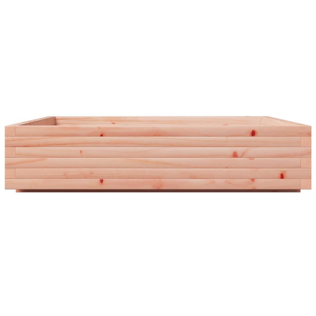 vidaXL Ζαρντινιέρα Κήπου 110x110x26,5 εκ. από Μασίφ Ξύλο Ψευδοτσούγκας