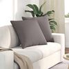 vidaXL &Mu;&alpha;&xi;&iota;&lambda;ά&rho;&iota; &Kappa;&alpha;&nu;&alpha;&pi;έ 2 pcs Taupe 80 x 80 cm ύ&phi;&alpha;&sigma;&mu;&alpha;