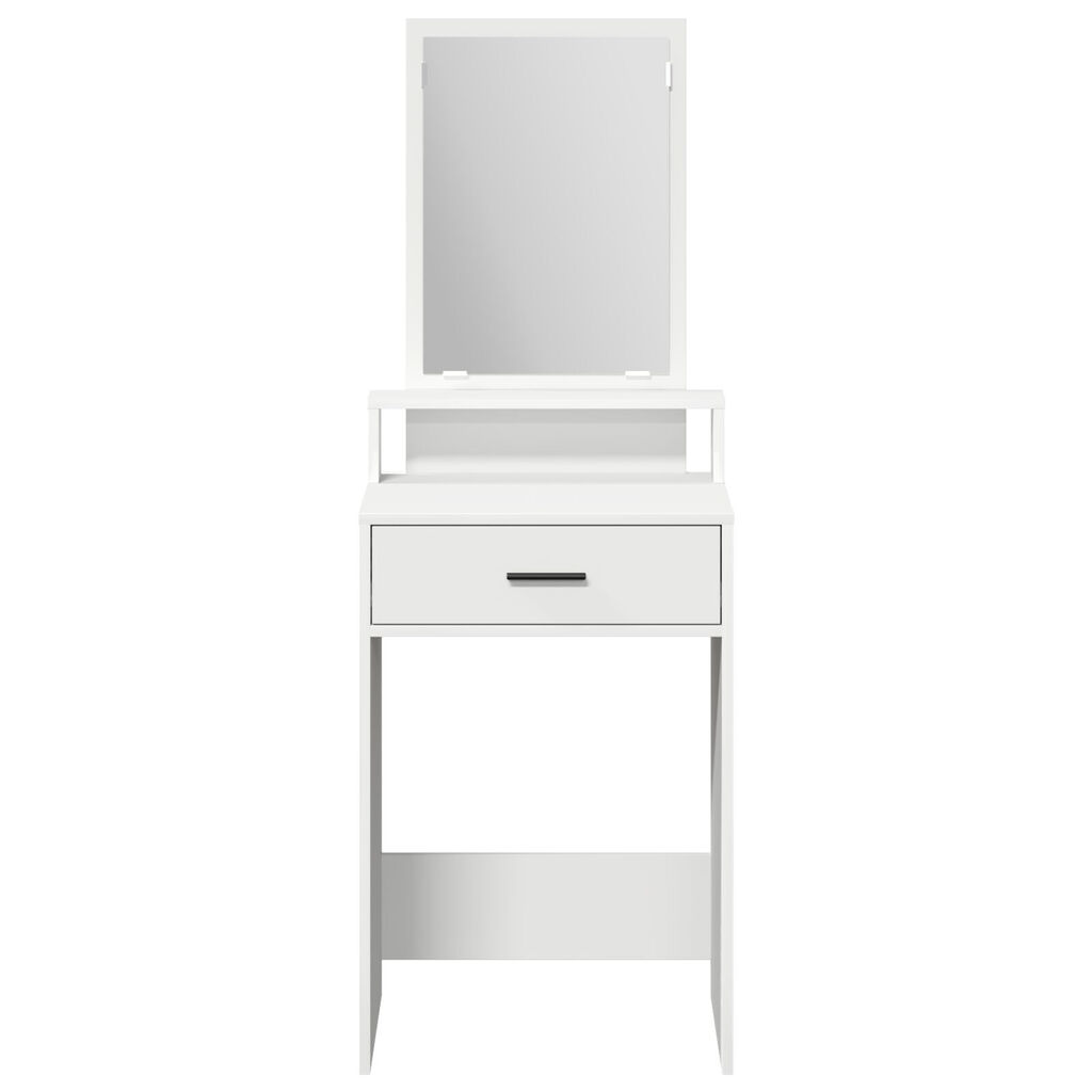 vidaXL Τραπέζι Μακιγιάζ με Συρτάρια Λευκό 50x41x140 εκ
