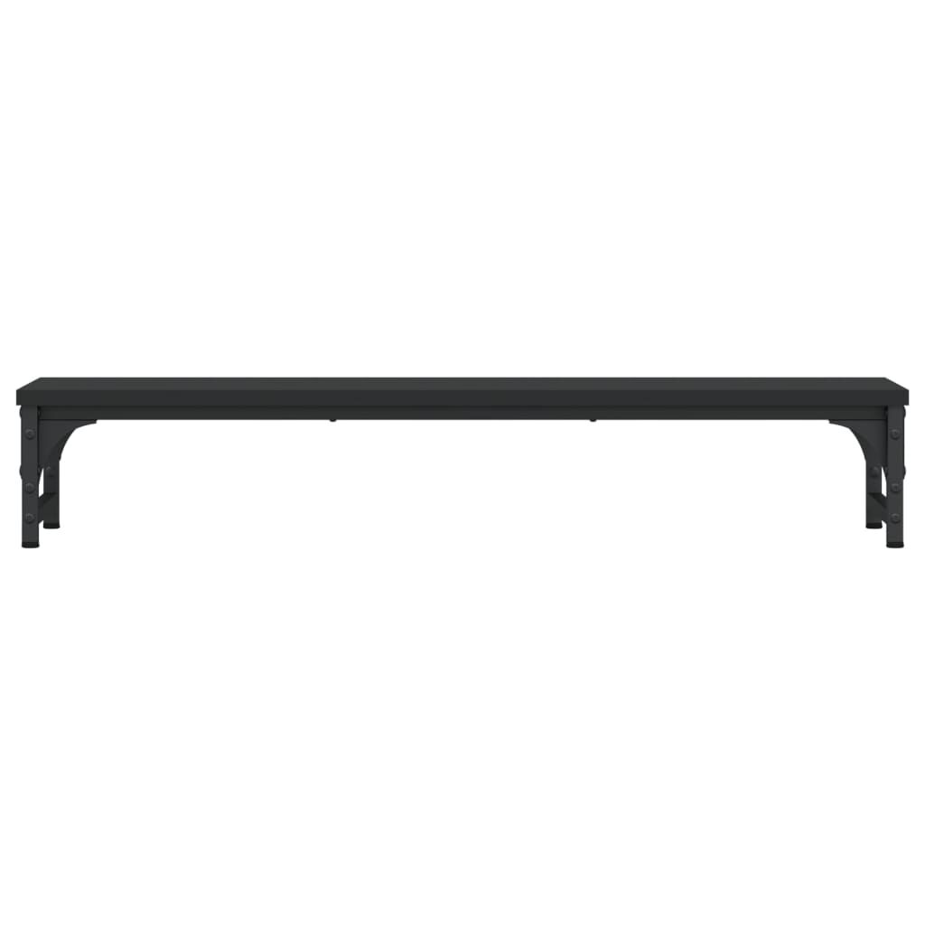 vidaXL Βάση Οθόνης Μαύρη 85 x 23 x 15,5 εκ. από Επεξεργασμένο Ξύλο