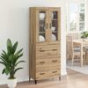 vidaXL Highboard Artisan Oak 69,5 x 34 x 180 &epsilon;&kappa;. &Epsilon;&pi;&epsilon;&xi;&epsilon;&rho;&gamma;&alpha;&sigma;&mu;έ&nu;&omicron; &xi;ύ&lambda;&omicron;