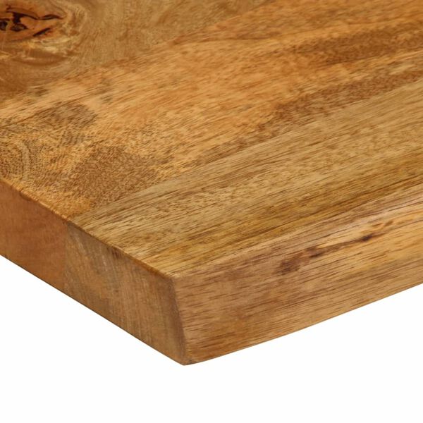 vidaXL Επιφάνεια Τραπεζιού 120x40x2,5 εκ. Live Edge Μασίφ Ξύλο Μάνγκο