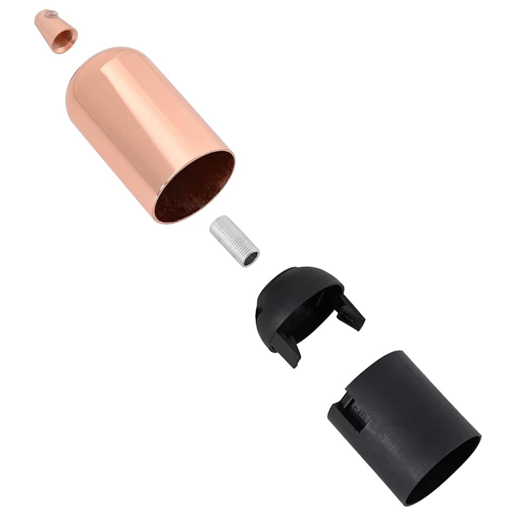 vidaXL Λαμπτήρες 2 τεμάχια Rose Gold E27