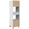 vidaXL Ντουλάπι Μικροκυμάτων "Lyon" Ξύλο Sonoma Δρυς 60x57x207 εκ. από Τεχνητό Ξύλο