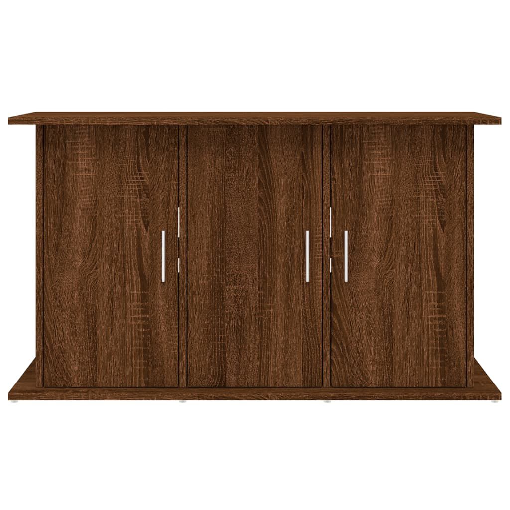 vidaXL Βάση Ενυδρείου Καφέ Δρυς 101x41x58 εκ. από Επεξεργασμένο Ξύλο