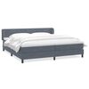 vidaXL Box Spring &Kappa;&rho;&epsilon;&beta;ά&tau;&iota; &mu;&epsilon; &sigma;&tau;&rho;ώ&mu;&alpha;&tau;&alpha; &Sigma;&kappa;&omicron;ύ&rho;&omicron; &gamma;&kappa;&rho;&iota; 180x220 cm &Beta;&epsilon;&lambda;&omicron;ύ&delta;&iota;&nu;&omicron;