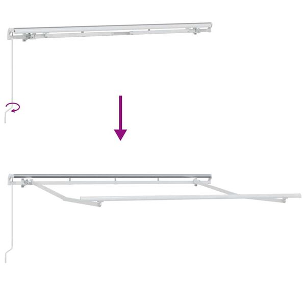 vidaXL Σκηνίτσα Αναδιπλούμενη Πολύχρωμο 250 x 200 cm
