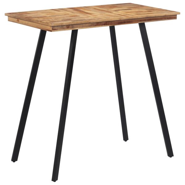 vidaXL Τραπέζι Μπαρ 110 x 55 x 105 εκ. από Μασίφ Ξύλο Teak