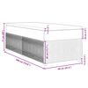 vidaXL Κρεβάτι Boxspring με Στρώμα Ανοιχτό Γκρι 90x190 εκ. Βελούδινο