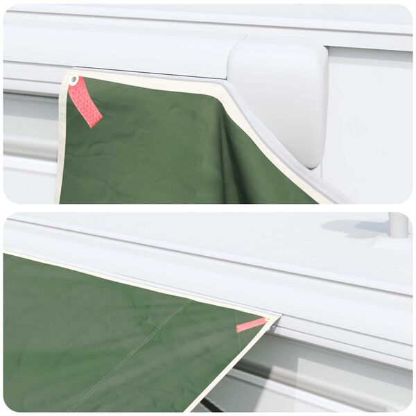 vidaXL Τέντα ανθεκτική στο νερό Πράσινο 300 x 240 cm