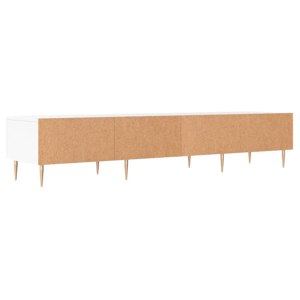 vidaXL Έπιπλο Τηλεόρασης Λευκό 150x36x30 εκ. από Επεξεργασμένο Ξύλο