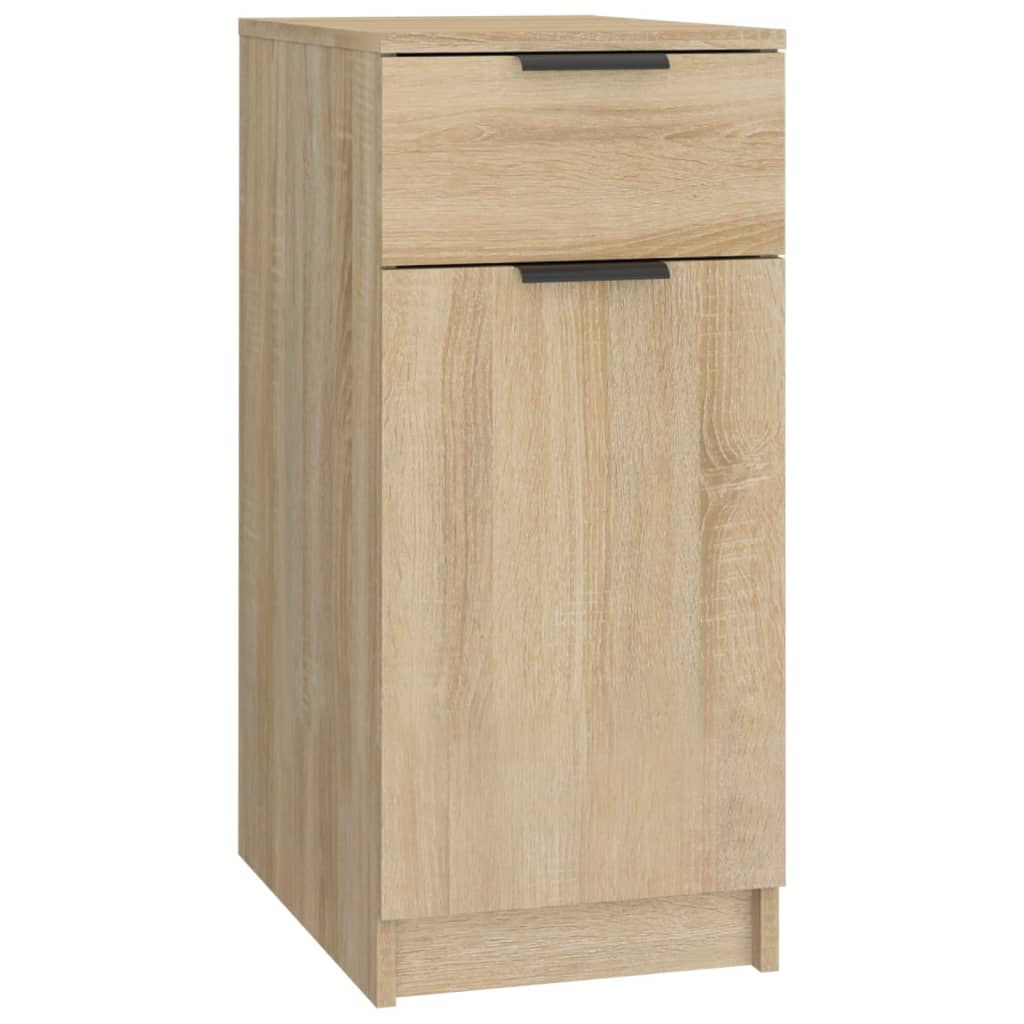 vidaXL Ντουλάπι Γραφείου Sonoma Δρυς 33,5x50x75 εκ. Επεξεργ. Ξύλο