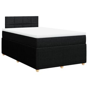 vidaXL &Kappa;&rho;&epsilon;&beta;ά&tau;&iota; Boxspring &mu;&epsilon; &Sigma;&tau;&rho;ώ&mu;&alpha; &Mu;&alpha;ύ&rho;&omicron; 120x200 &epsilon;&kappa;. &Upsilon;&phi;&alpha;&sigma;&mu;ά&tau;&iota;&nu;&omicron;
