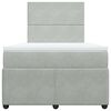 vidaXL &Kappa;&rho;&epsilon;&beta;ά&tau;&iota; Boxspring &mu;&epsilon; &Sigma;&tau;&rho;ώ&mu;&alpha; &Alpha;&nu;&omicron;&iota;&chi;&tau;ό &Gamma;&kappa;&rho;&iota; 120x200 &epsilon;&kappa;. &Beta;&epsilon;&lambda;&omicron;ύ&delta;&iota;&nu;&omicron;