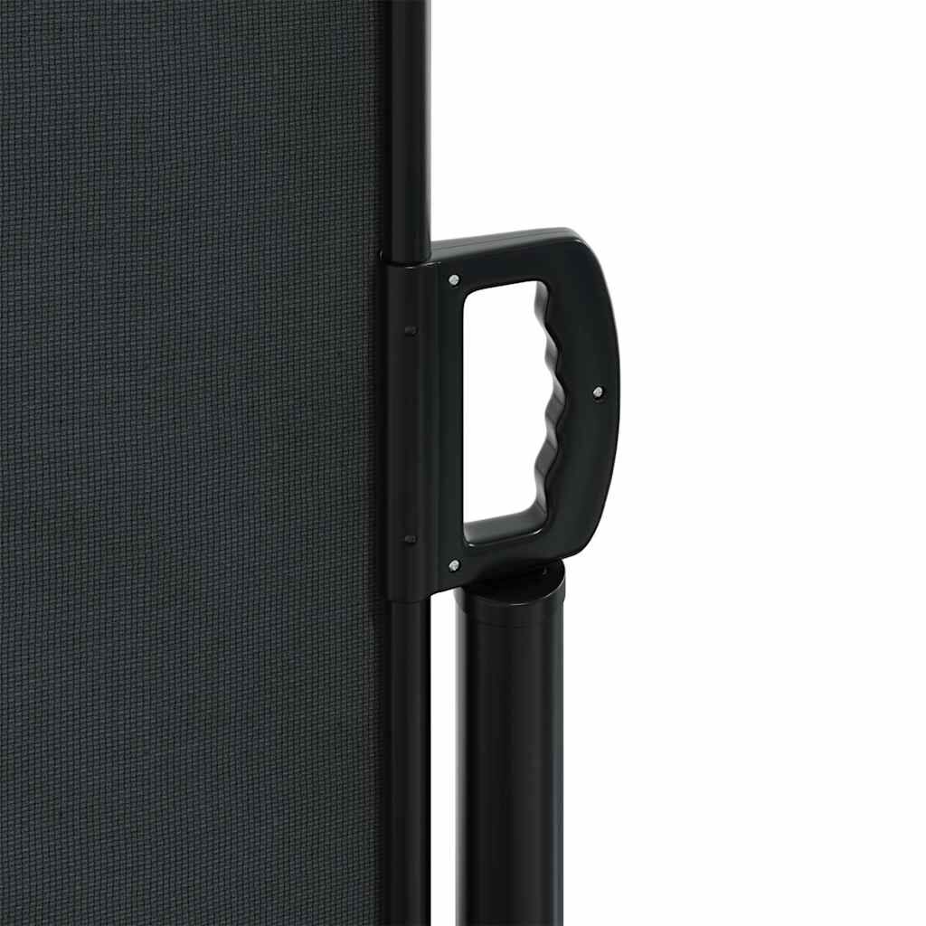 vidaXL Σκίαστρο Πλαϊνό Συρόμενο Μαύρο 220 x 300 εκ.