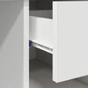 vidaXL Γραφείο με συρτάρι Λευκό 90 x 49.5 x 75 εκ. Επεξεργασμένο ξύλο