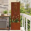 vidaXL &Omicron;&theta;ό&nu;&eta; &Iota;&delta;&iota;&omega;&tau;&iota;&kappa;ό&tau;&eta;&tau;&alpha;&sigmaf; &Kappa;ή&pi;&omicron;&upsilon; &Sigma;&kappa; rusty 50 x 140 cm