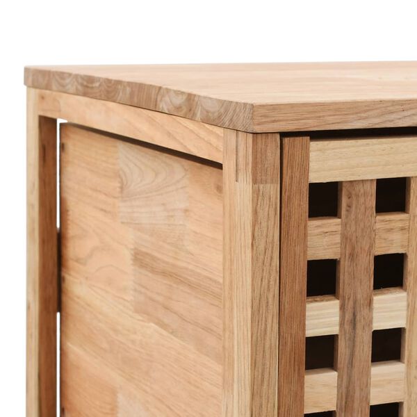 vidaXL Ντουλάπι Μπάνιου 41 x 41 x 91 εκ. από Μασίφ Ξύλο Καρυδιάς