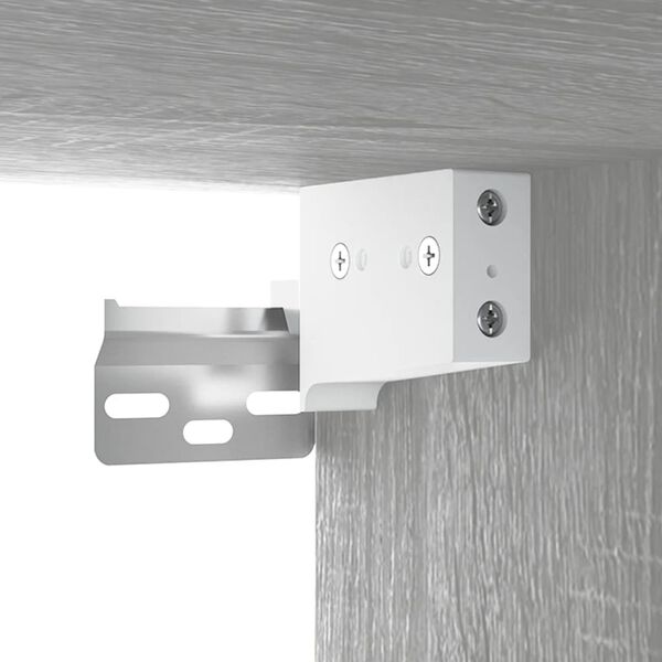 vidaXL Ντουλάπι Τοίχου Γκρι Sonoma 60x30x60 εκ. Επεξεργασμένο Ξύλο