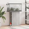 vidaXL Βάση Ενυδρείου Γκρι Sonoma 75x36x72,5 εκ. Επεξεργασμένο Ξύλο