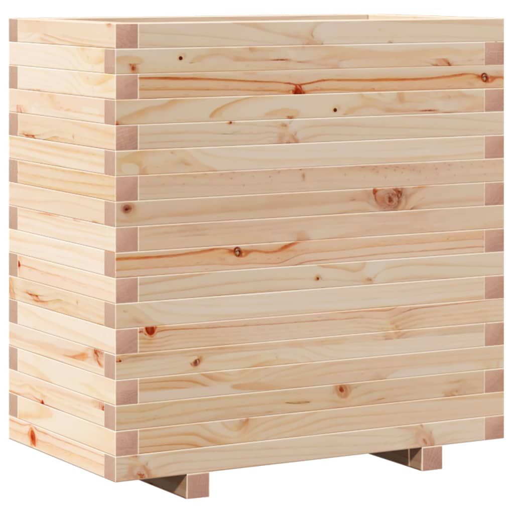 vidaXL Ζαρντινιέρα 70x40x72 εκ. από Μασίφ Ξύλο Πεύκου
