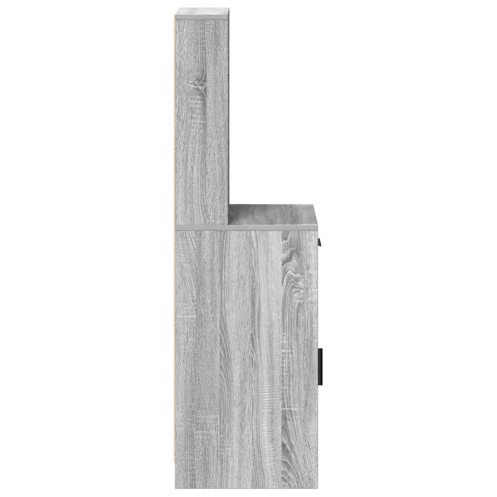 vidaXL Υψηλό Ντουλάπι Γκρι Sonoma 40x41x135 εκ. Επεξεργασμένο Ξύλο