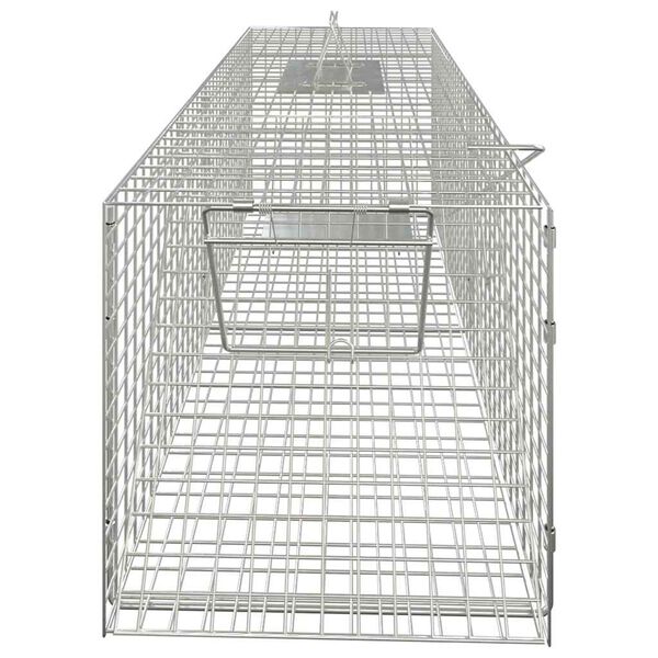 vidaXL Παγίδα Ζώων 64,5x25x26,5 εκ. από Γαλβανισμένο Σίδηρο