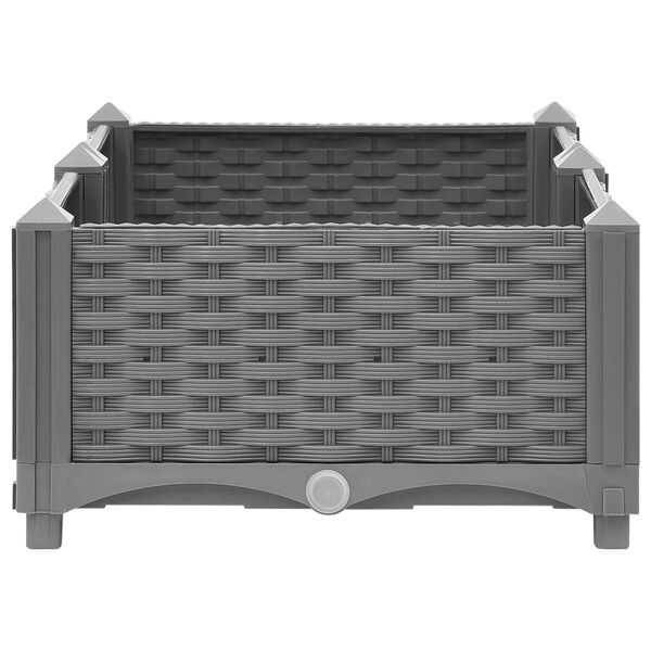 vidaXL Ζαρντινιέρα 80 x 40 x 23 εκ. από Πολυπροπυλένιο