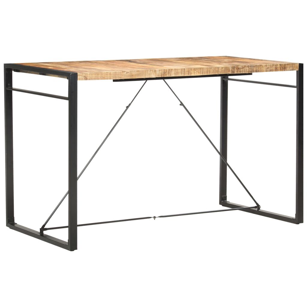 vidaXL Τραπέζι Μπαρ 180 x 90 x 110 εκ. από Μασίφ Ξύλο Μάνγκο