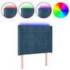 vidaXL &Kappa;&epsilon;&phi;&alpha;&lambda;ά&rho;&iota; &Kappa;&rho;&epsilon;&beta;&alpha;&tau;&iota;&omicron;ύ LED &Sigma;&kappa;&omicron;ύ&rho;&omicron; &Mu;&pi;&lambda;&epsilon; 93x16x118/128&epsilon;&kappa;. &Beta;&epsilon;&lambda;&omicron;ύ&delta;&iota;&nu;&omicron;