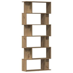 vidaXL &Nu;&tau;&omicron;&upsilon;&lambda;ά&pi;&iota; &beta;&iota;&beta;&lambda;ί&omega;&nu; Artisan Oak 80x24x192 cm &Kappa;&alpha;&tau;&alpha;&sigma;&kappa;&epsilon;&upsilon;&alpha;&sigma;&mu;έ&nu;&omicron; &xi;ύ&lambda;&omicron;