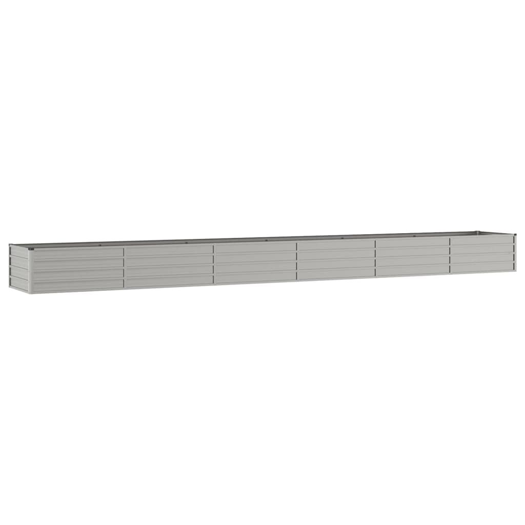 vidaXL Ζαρντινιέρα Σκουριασμένο 600x80x45 εκ. Ατσάλι Σκληρυθέν Αέρα