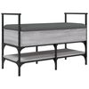 vidaXL Παπουτσοθήκη Γκρι Sonoma 85,5x42x57,5εκ. από Επεξεργασμένο Ξύλο