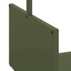 vidaXL Ράφι Καυσόξυλων 40x40x40 εκ. Χάλυβας ψυχρής έλασης