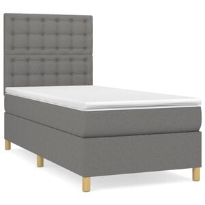 vidaXL &Kappa;&rho;&epsilon;&beta;ά&tau;&iota; Boxspring &mu;&epsilon; &Sigma;&tau;&rho;ώ&mu;&alpha; &Sigma;&kappa;&omicron;ύ&rho;&omicron; &Gamma;&kappa;&rho;&iota; 80x200 &epsilon;&kappa;. &Upsilon;&phi;&alpha;&sigma;&mu;ά&tau;&iota;&nu;&omicron;