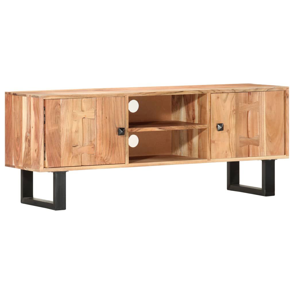 vidaXL Έπιπλο Τηλεόρασης 118 x 30 x 45 εκ. από Μασίφ Ξύλο Ακακίας