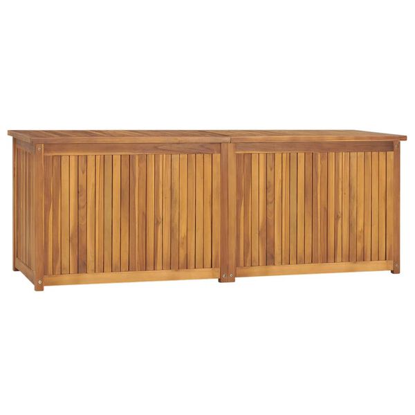 vidaXL Μπαούλο Κήπου 150 x 50 x 55 εκ. από Μασίφ Ξύλο Teak