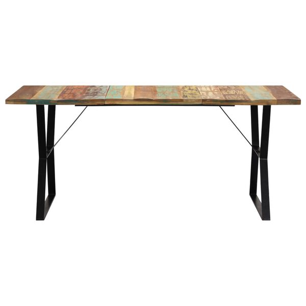 vidaXL Τραπεζαρία 180 x 90 x 76 εκ. από Μασίφ Ανακυκλωμένο Ξύλο