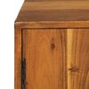 vidaXL Ντουλάπι Καφέ 110x30x70 εκ. από Μασίφ Ξύλο Ακακίας